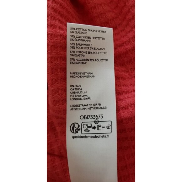 NEW WE THE FREE CORALINE THERMAL AUTUMN GLAZE TOP SZ MEDIUM - Picture 12 of 12